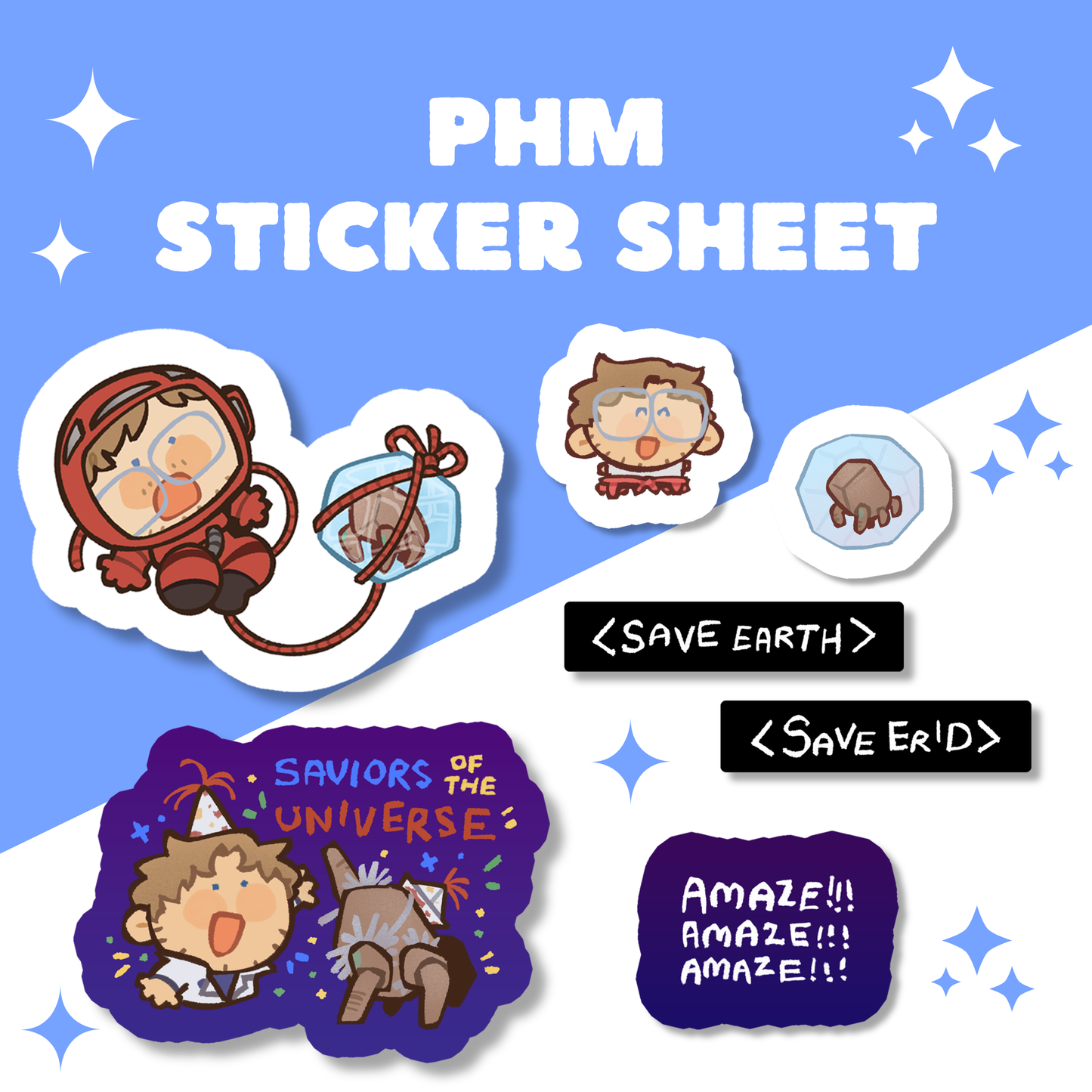 [Pre-order] PHM sticker pack