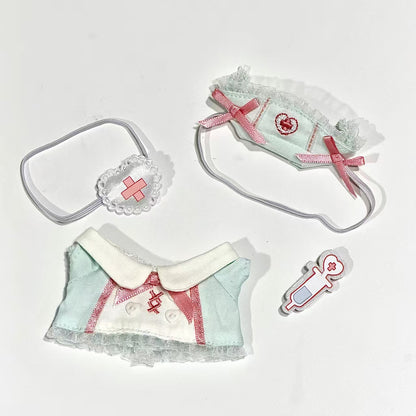 [In-stock]10cm Mini Plushie outfit-Little Nurse Outfit