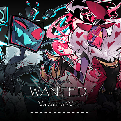[Pre-order] 【WANTED-Valentino&Vox PIN 】