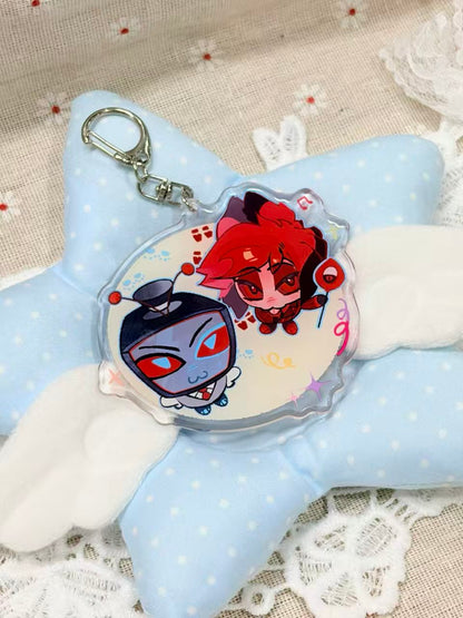 [Pre-order] Voxal chibi acrylic keychain