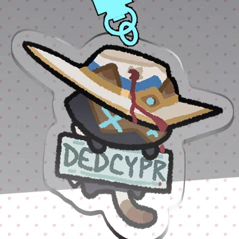 Val Wounded Agent Kittens Mini Acrylic Charms