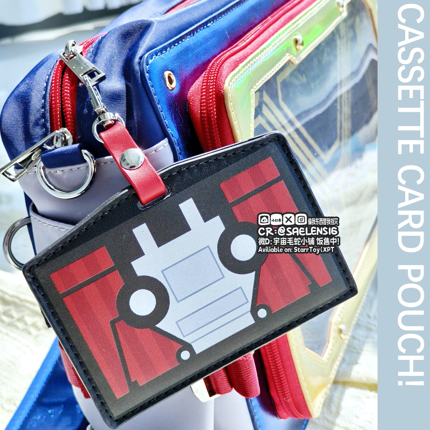 [Pre-order]TF ONE-Soundwave Themed Ita-Bag