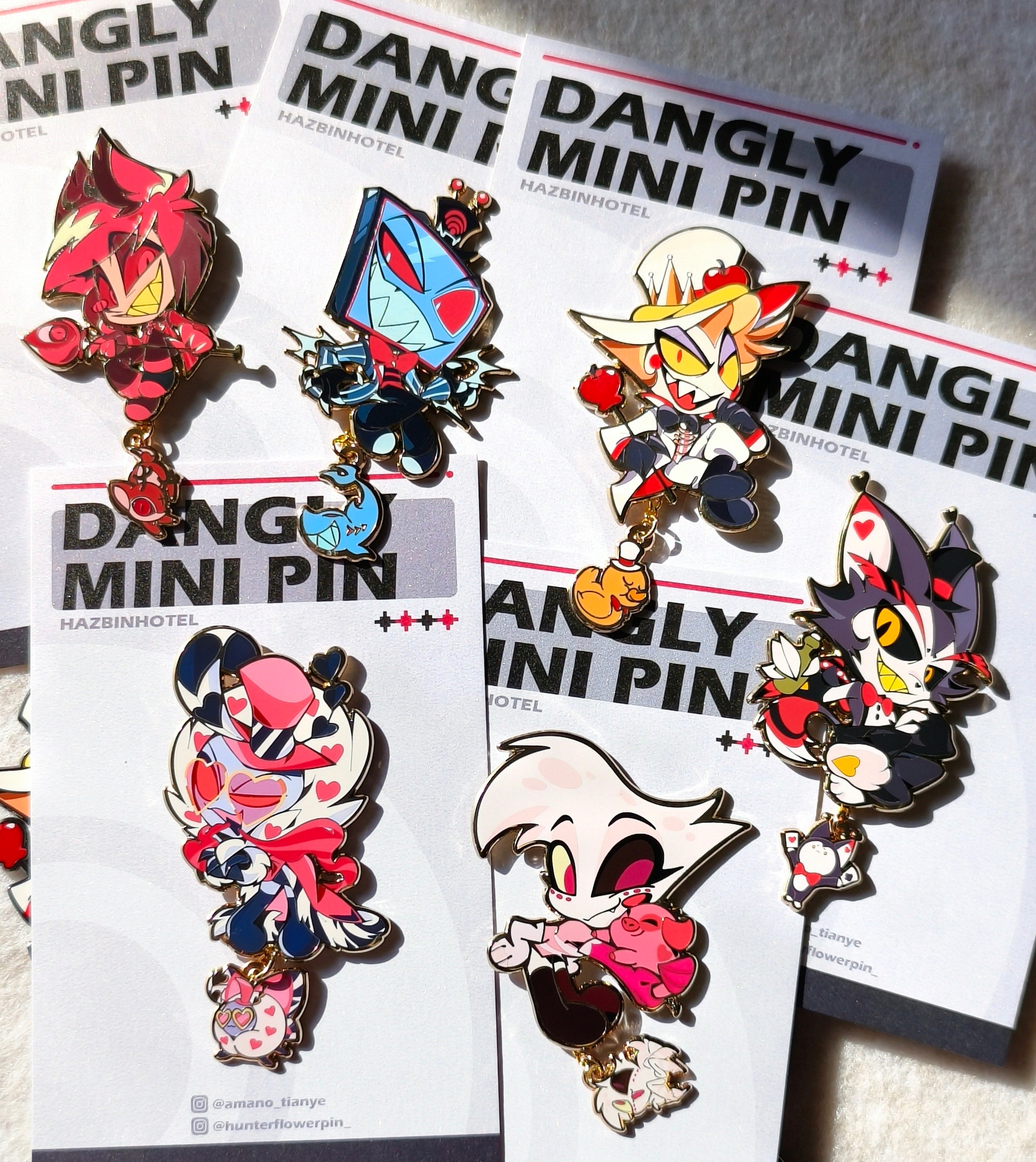 Hazbin Hotel Pins – StarrToy