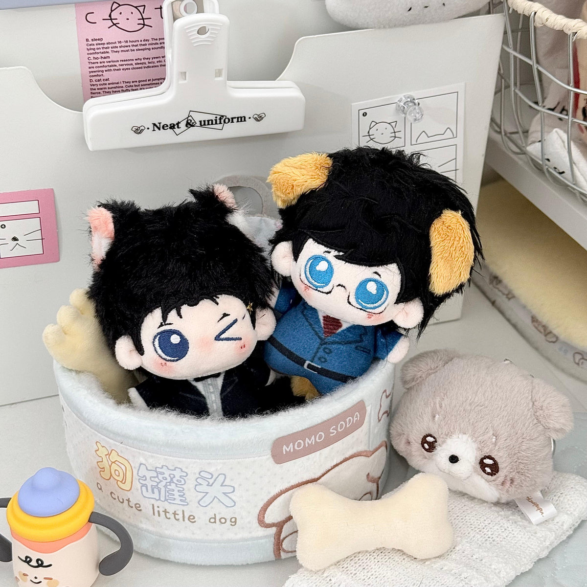 [Pre-order]Clark Kent and Bruce Wayne Plushie