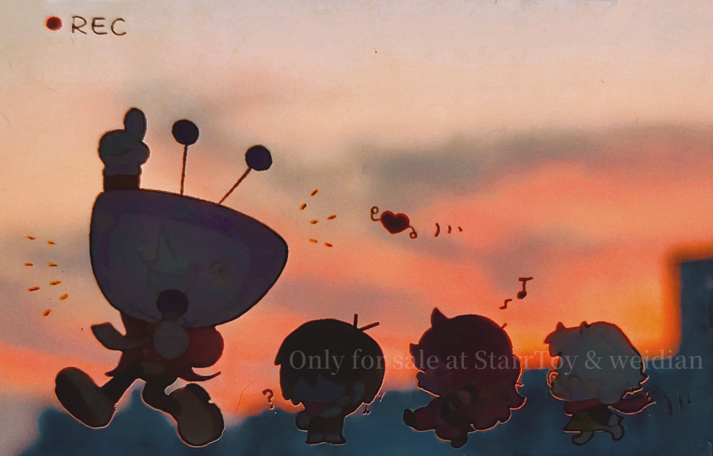 [Pre-order] Choo-choo Deltarune Acrylic Card