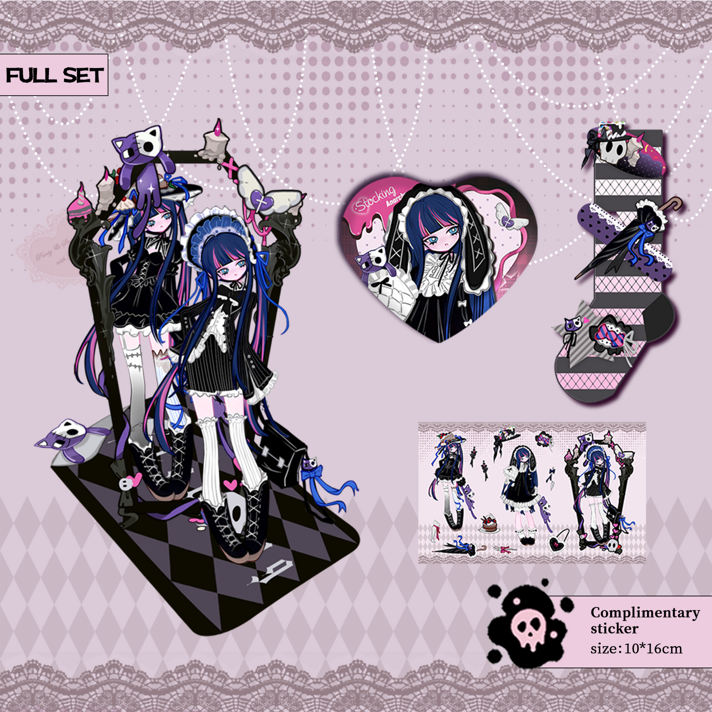 [In-stock]  Panty & Stocking with Garterbelt Doujin goods