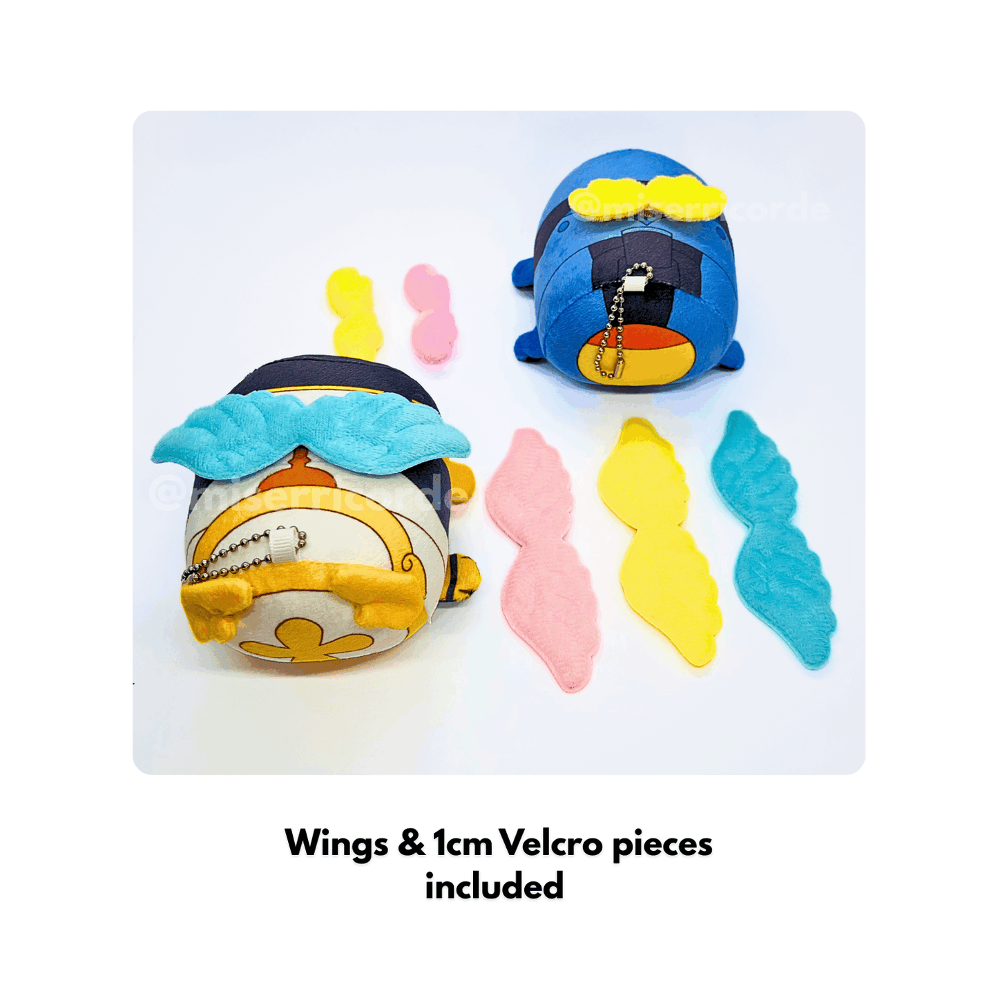 [Pre-order] Gabriel & V1 Mochi Bean Plushie