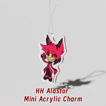 [Pre-order] HH Alastor Valentine's Day Acrylic Charm