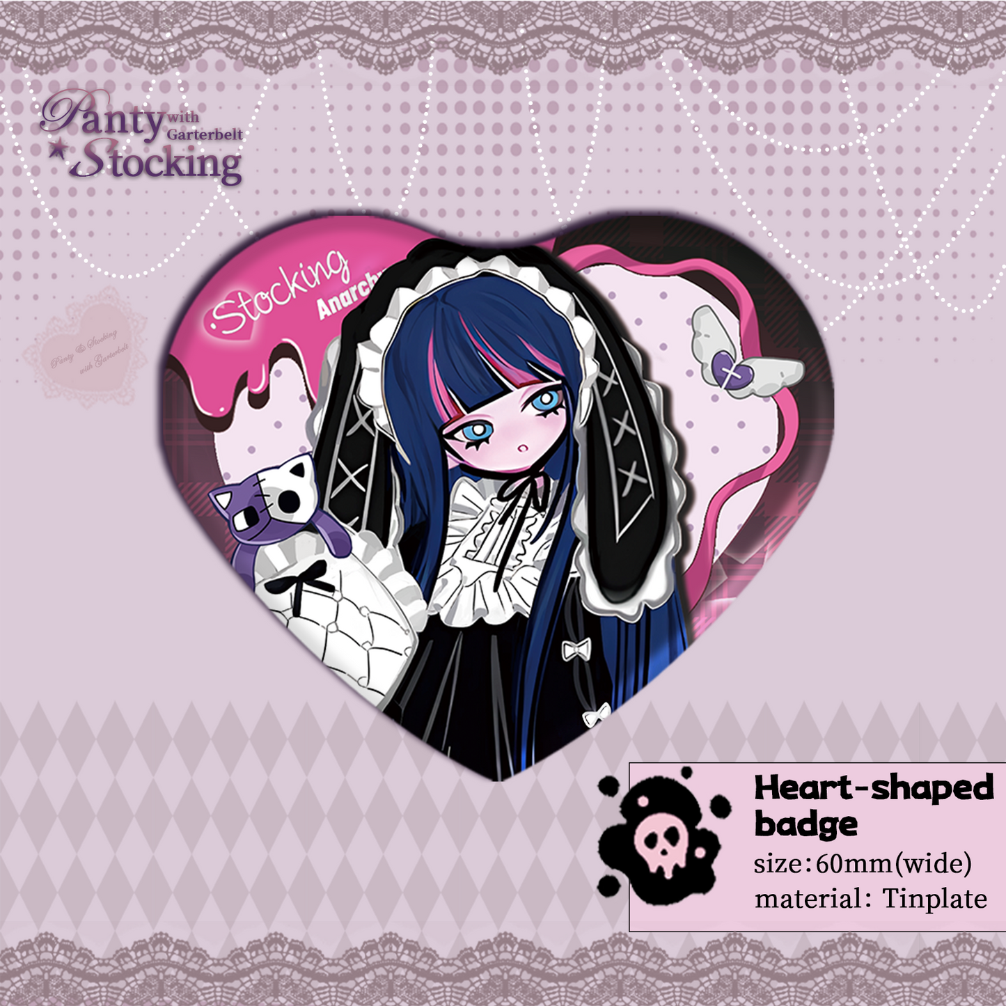 [In-stock]  Panty & Stocking with Garterbelt Doujin goods