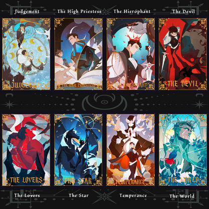Lord Superbat Tarot Postcard Set