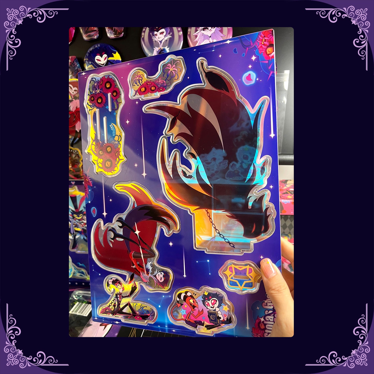 Helluva Boss stolitz-Fan Art Acrylic Standee-Couple Series