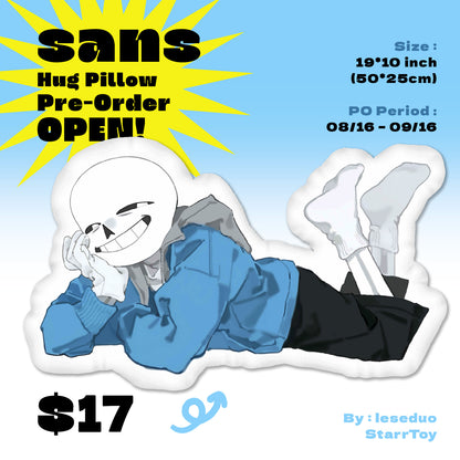 [Pre-order] sans hug pillow