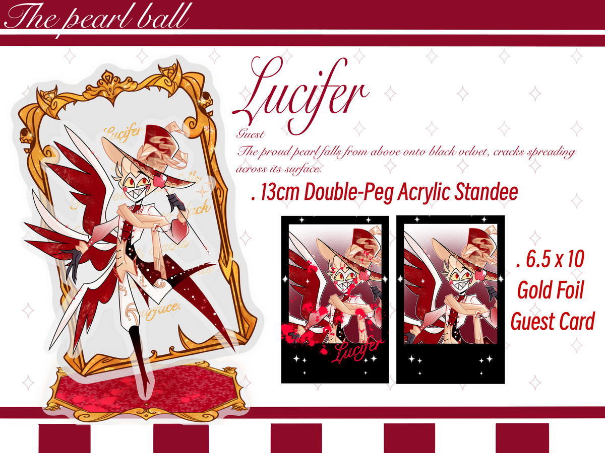 [Pre-order] 【HazbinHotel】The Blood Pearl Gala