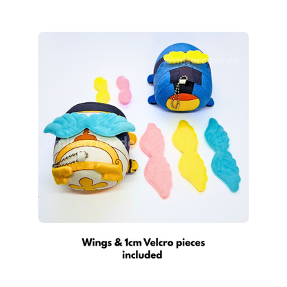[In-stock] Gabriel & V1 Mochi Bean Plushie