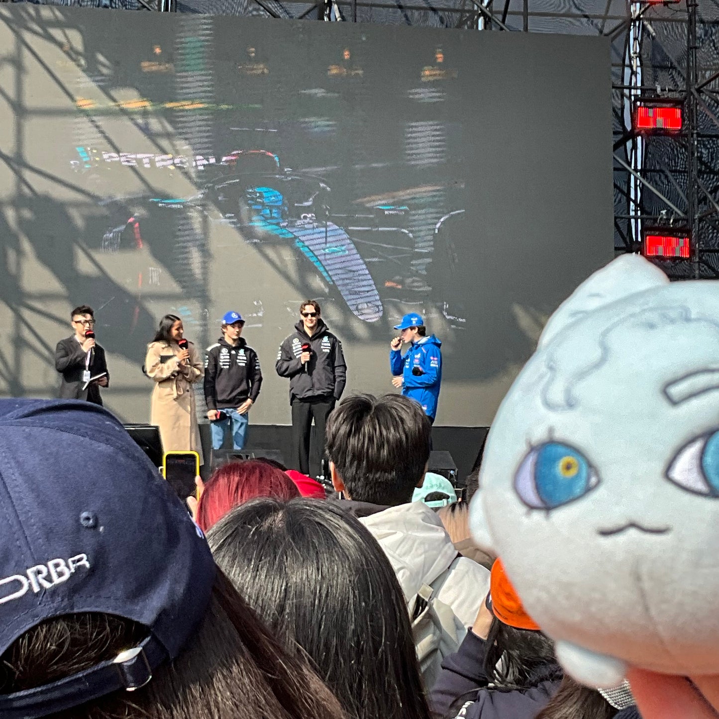 [Pre-order] 10cm GeorgeRussell Plushie F1