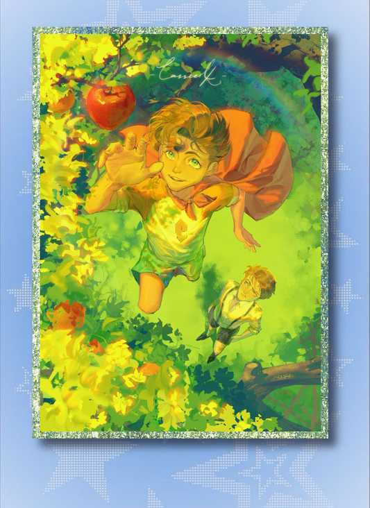 [In Stock] August Rush – Superbat Shikishi Art Board & Premium 3D Lenticular Art Print