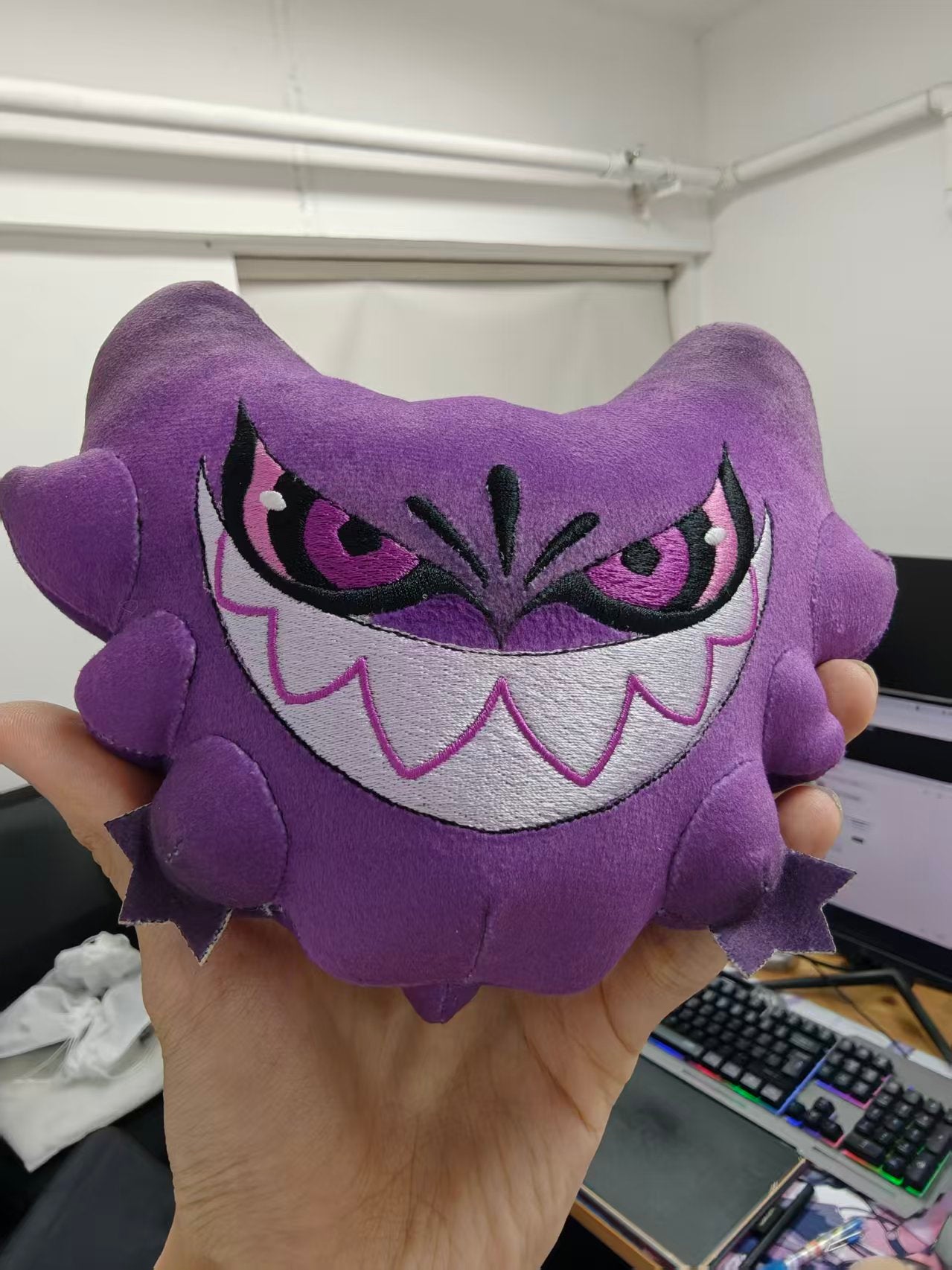 [PM]15cm Phantom plushie(Gengar inspired)