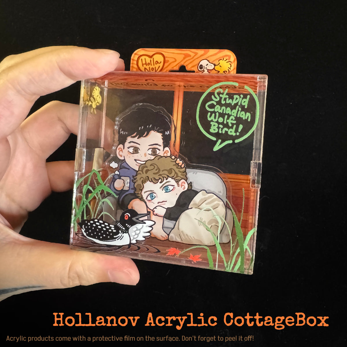Hollanov Acrylic CottageBox