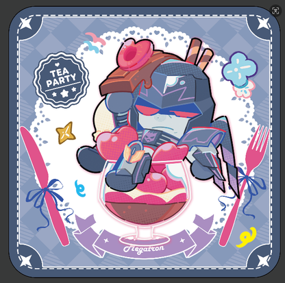 [In stock] TF Parfait Cup Tea Party Series Fanmerch