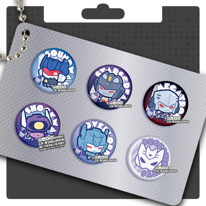 Deceptibeans & AutoBeans Pill Blister Pack Badges