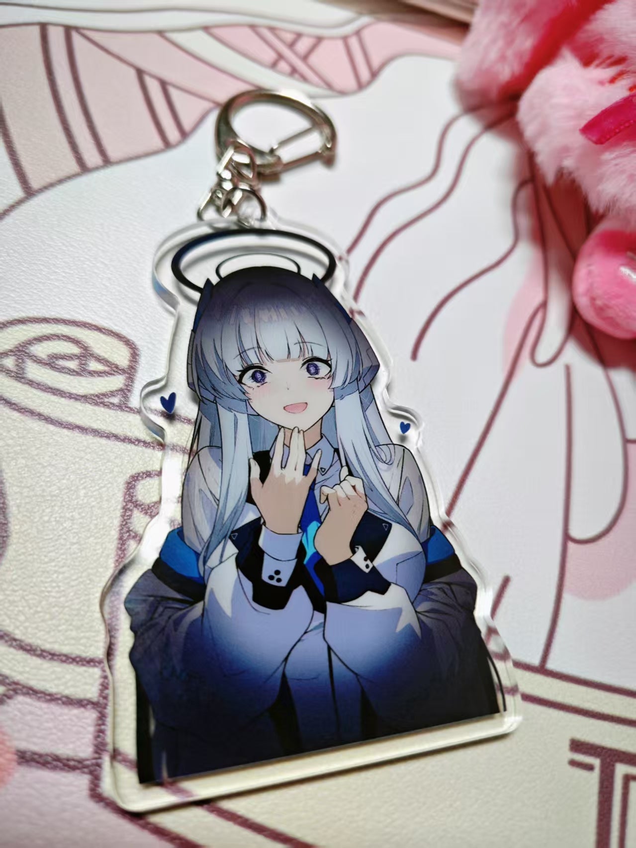 Pre-sale]Blue Archive Noa acrylic keychain – StarrToy