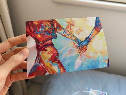 [Pre-order] ARCANE Caitvi Photo cards with a cinematic film light and shadow effect