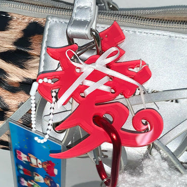[In-stock]B1byebye The Chinese character "love" Acrylic Carabiner / Keychain Charm