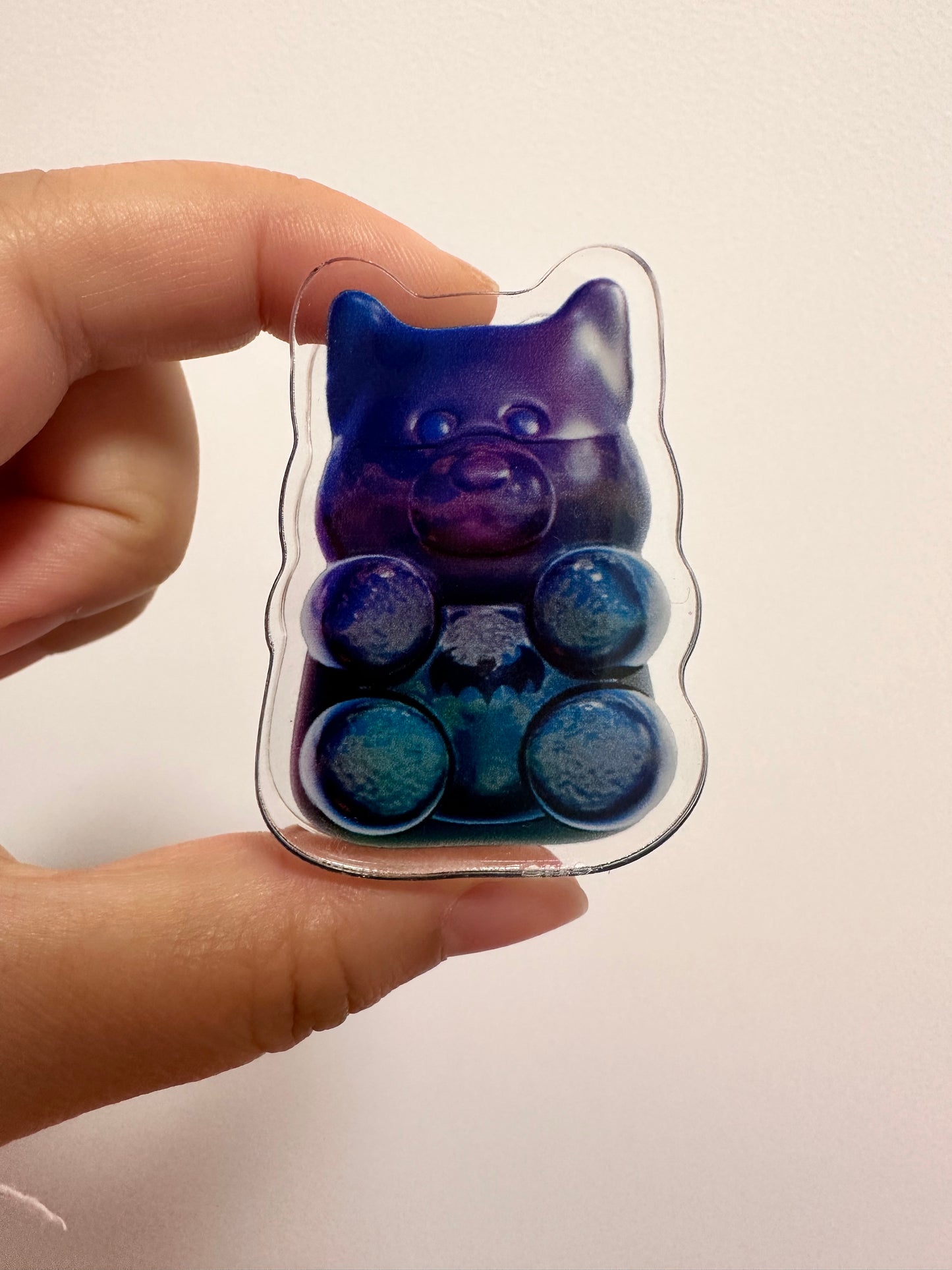 Superhero Bear Fruit Gummy Pouch