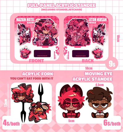 [Pre-order]Hazbin Hotel S2 Fanmade Merch