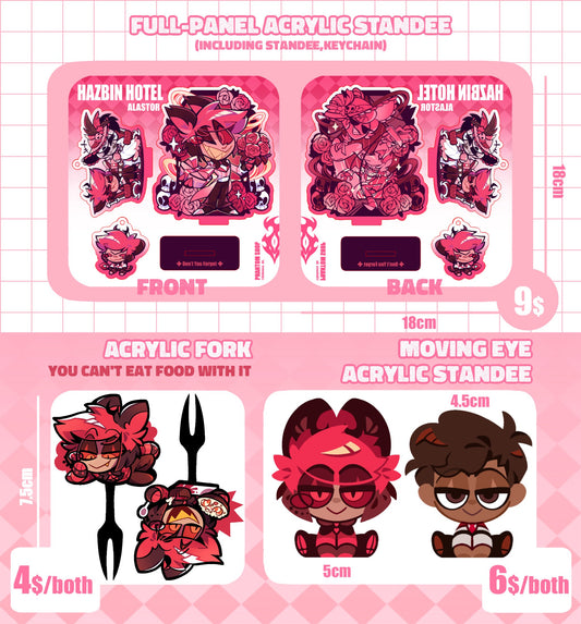 [Pre-order]Hazbin Hotel S2 Fanmade Merch