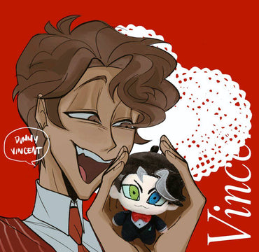 [Pre-order]Alastor/Vincent Murdermedia 10 cm plushies