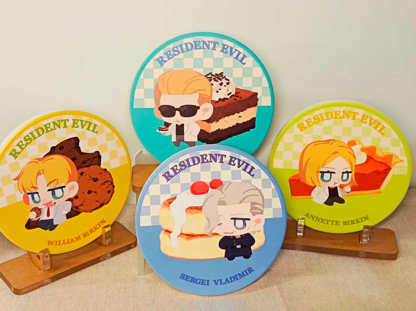 [Pre-order]RE acrylic keychains / stickers / food-themed coasters