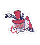 [Instock] ChiBi Laser Acrylic Keychain