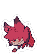 [Instock] ChiBi Laser Acrylic Keychain