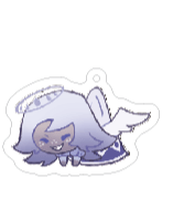 [Instock] ChiBi Laser Acrylic Keychain