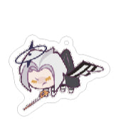 [Instock] ChiBi Laser Acrylic Keychain