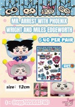 [Pre-order]12cm Doll of Mr. Arrest with Phoenix Wright and Miles Edgeworth