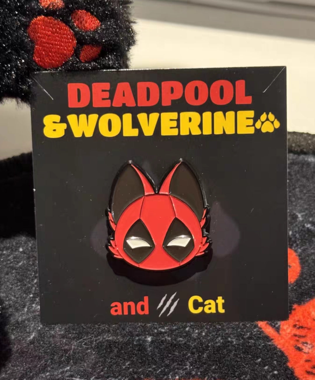 Super Cat Metal Badge