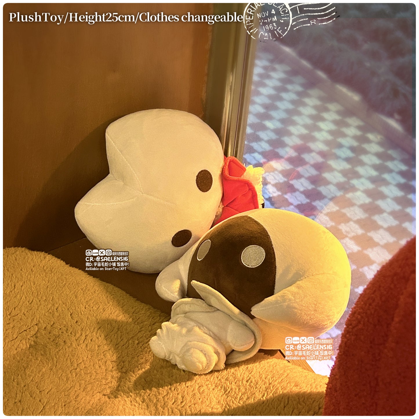 [Pre-order] Silksong Hornet&Lace 25cm Chibi Plushies