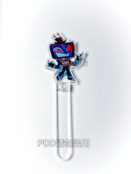 [Pre-order] The Vees Photo Prop Stick & Holographic Detachable Acrylic Charm