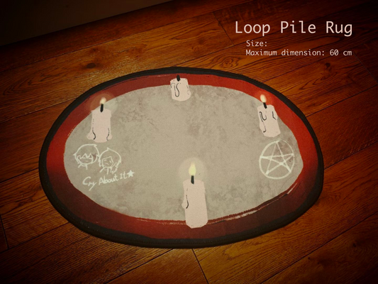 [In-stock]The Coffin of Andy and LeyLey- Loop Pile Rug
