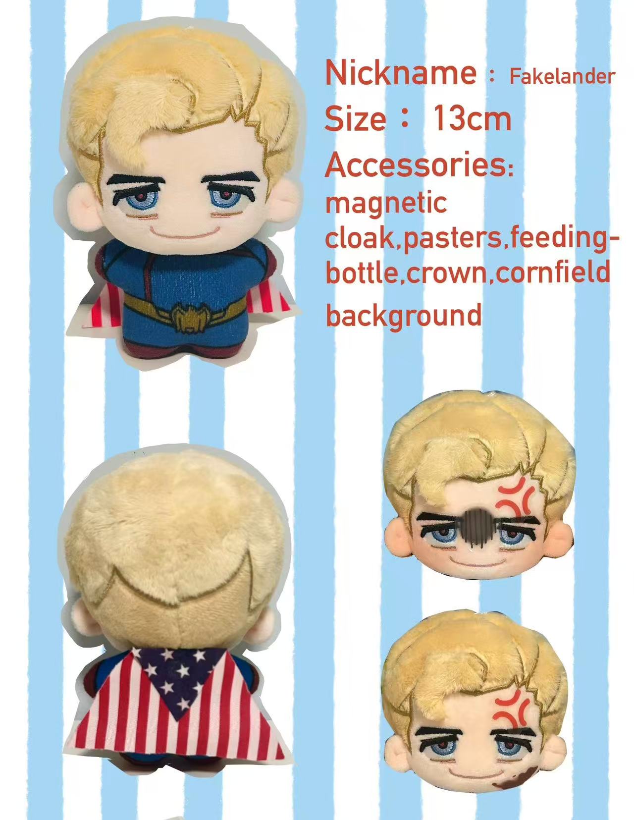 [Pre-order] Fakelander 13cm plush