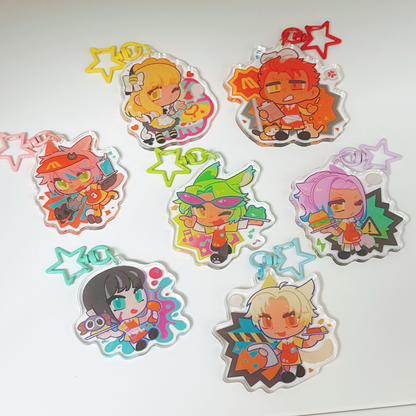 FINALFANTASY XIV FFXIV The Arcadion Acrylic Keychain