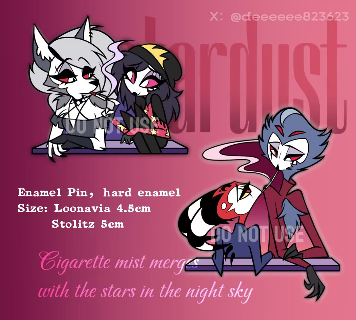 [Pre-order] StarDust·Loonavia·Stolitz·Enamel pin