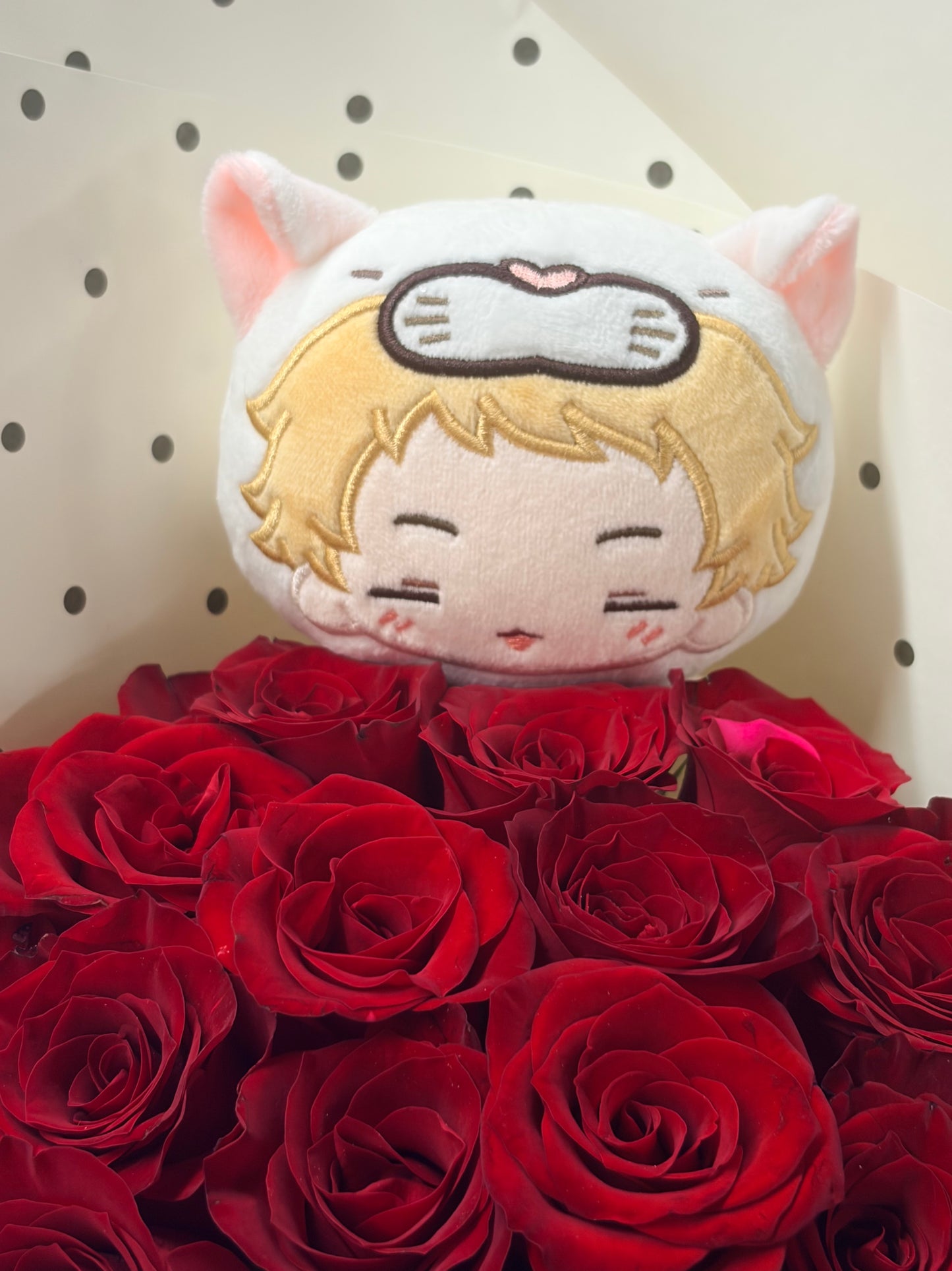 [Pre-order]White Peach cat Moon