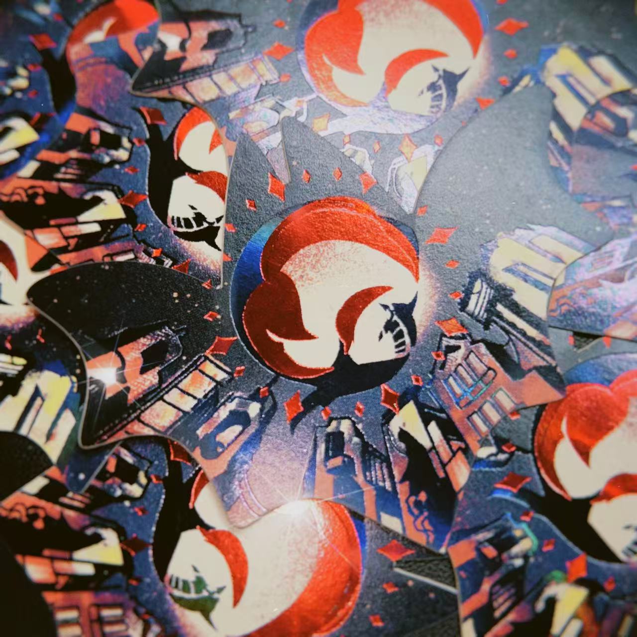 DC Bat-family Foil Stamp