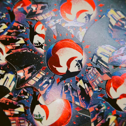 DC Bat-family Foil Stamp