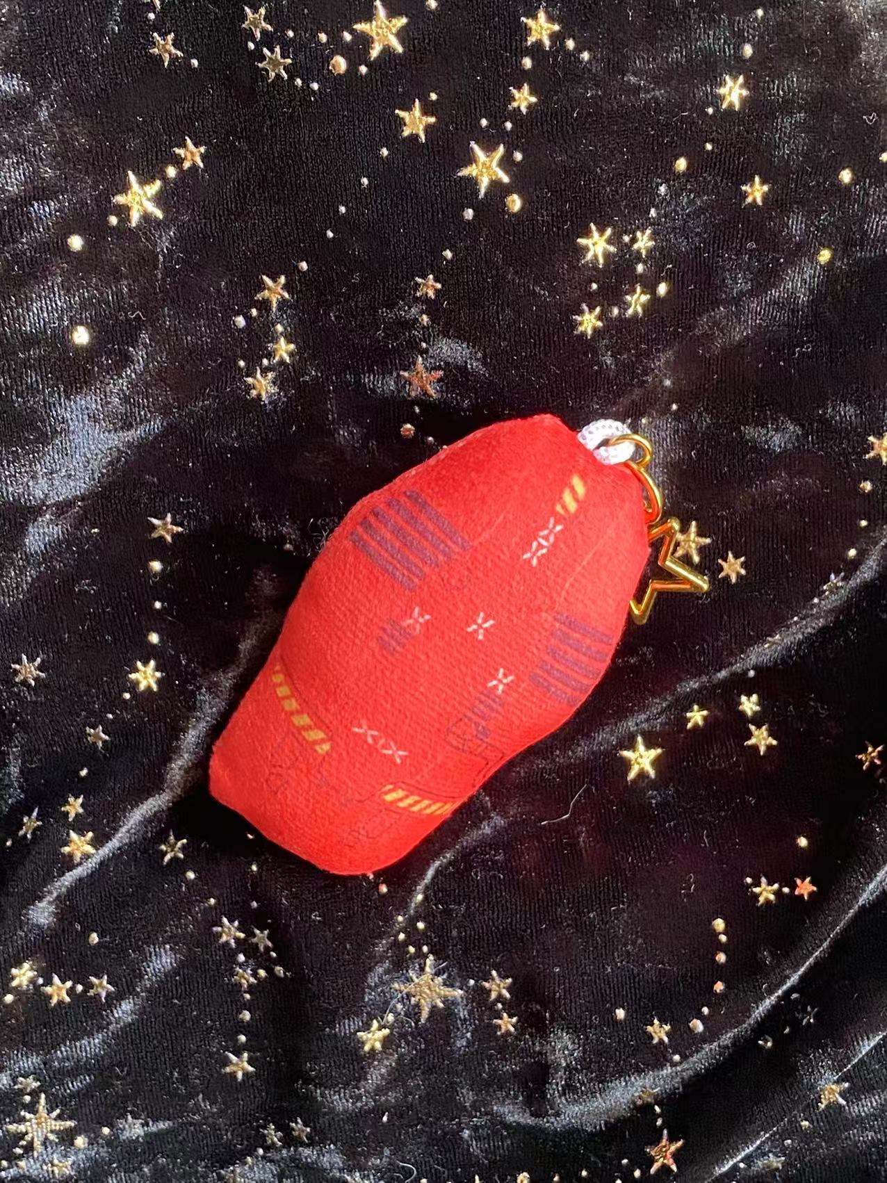 Higgs's coffin mini plush charm