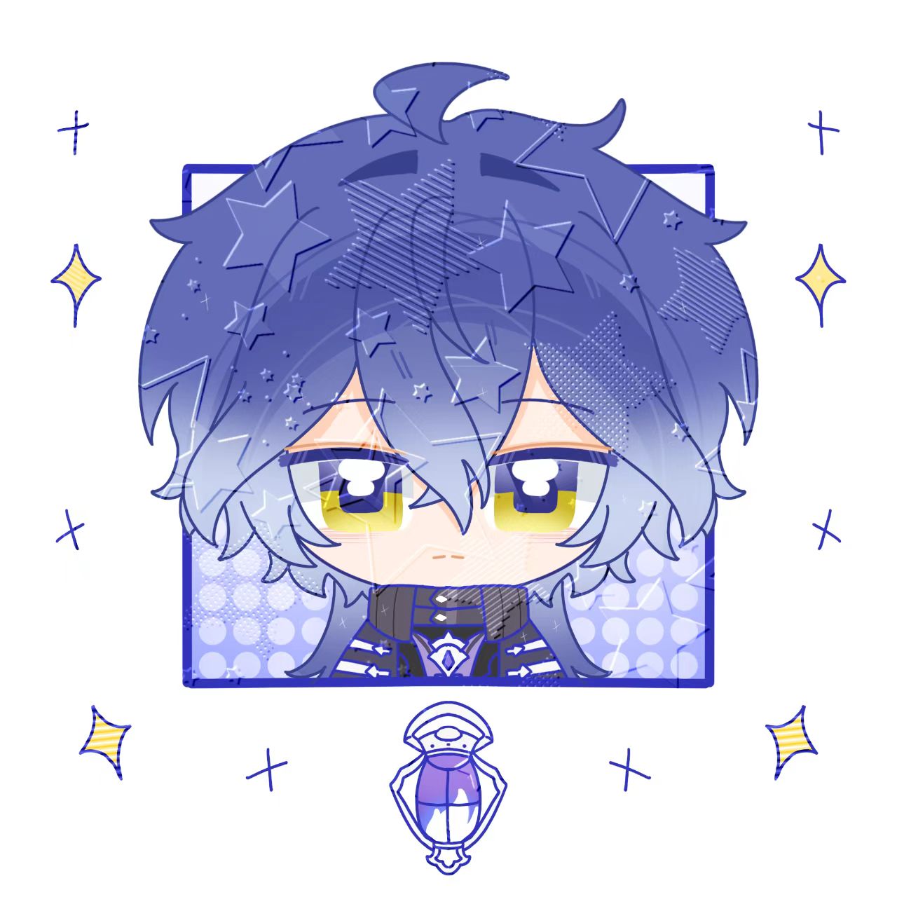 [In stock]Genshin Impact - Acrylic String Charms of Phylos from Genshin Impact