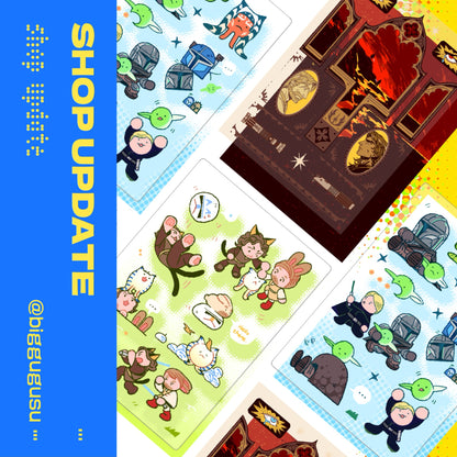 SW Water-proof Sticker Sheet